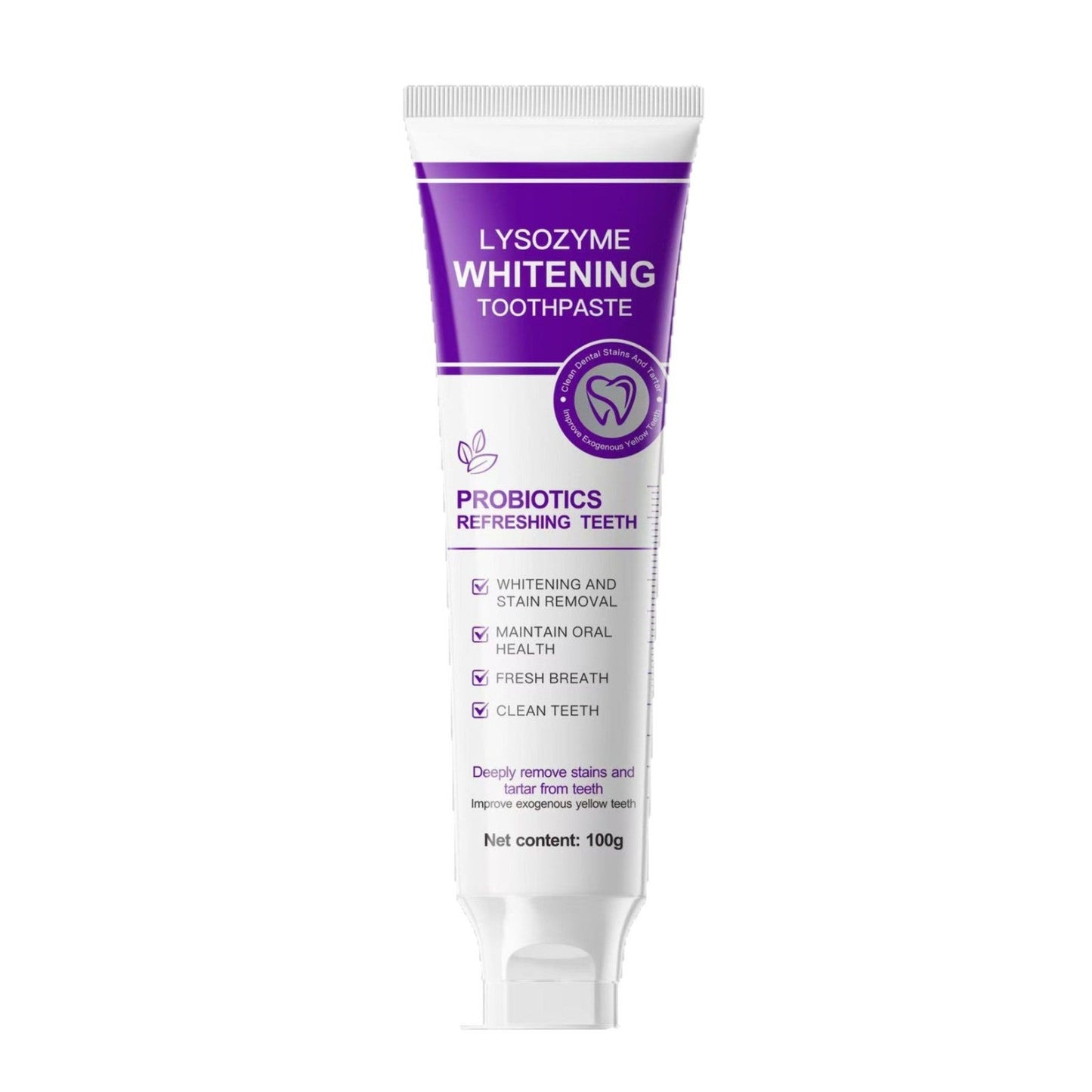 Croent - English Version Lysozyme Toothpaste