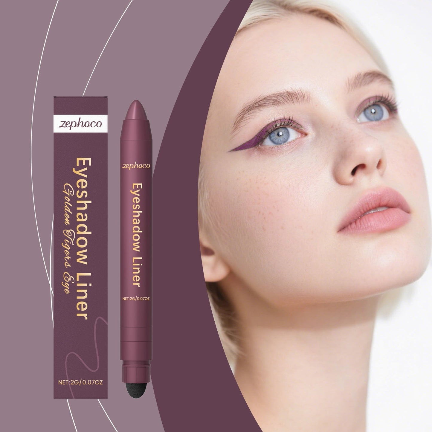 2-in-1 Eyeliner Pencil Golden Tiger's Eye