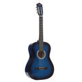 Zebra 39 Inch Classical Guitar Kit With 6 Strings Gig bag Tuner Picks Strap for Beginners Adults Kids Birthday Gift
