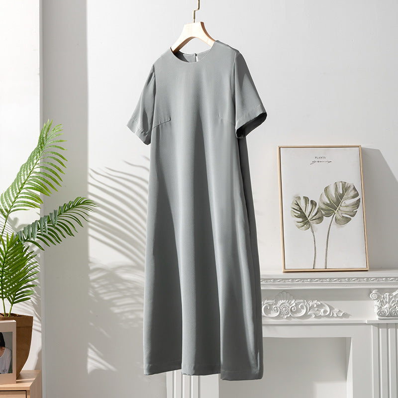 Women's Simple And Creative Silk Dress