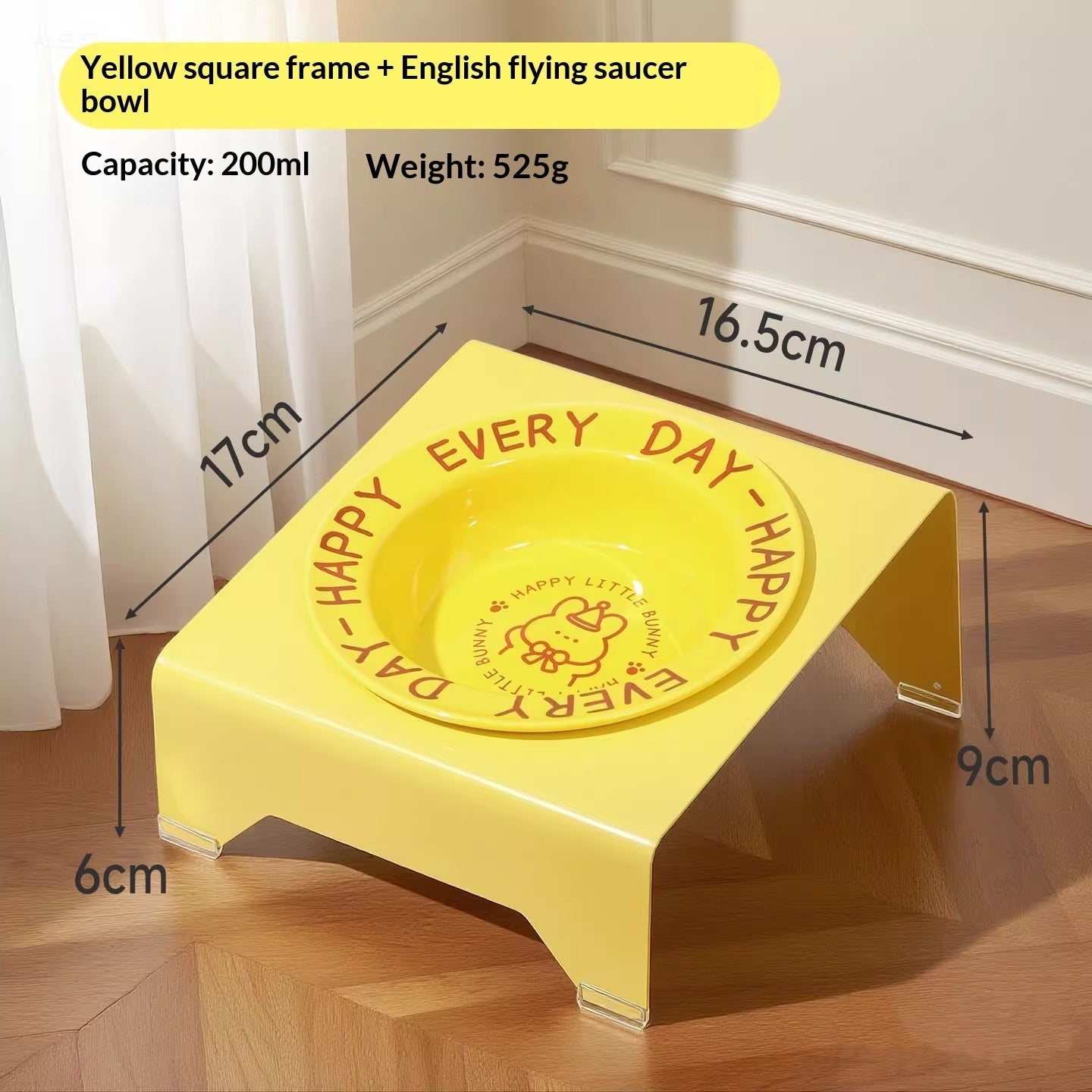 Ceramic Cat Food Cat Magnetic High-legged Cat Bowl Stand Cat Food Bowl Cervical Spine Protection Dog Bowl