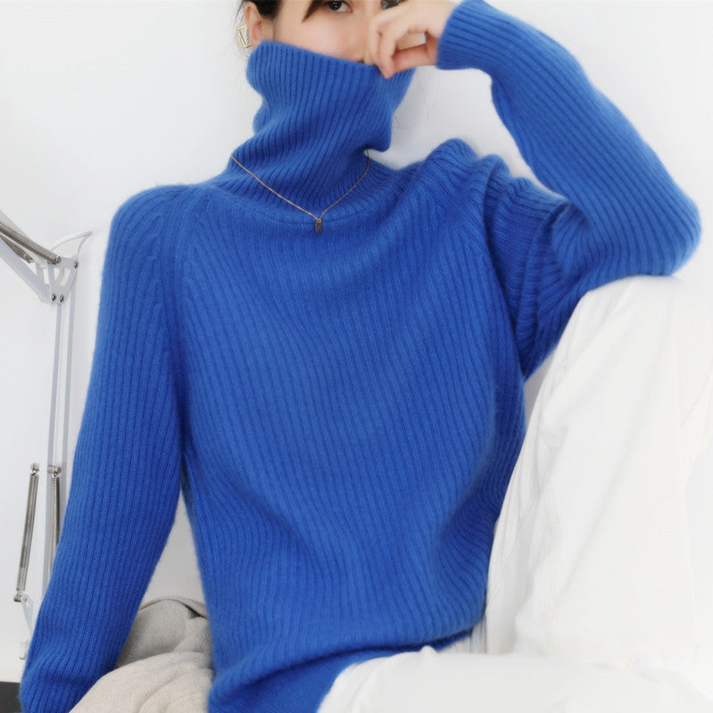 Thick Women Loose Woolen Sweater Women Autumn