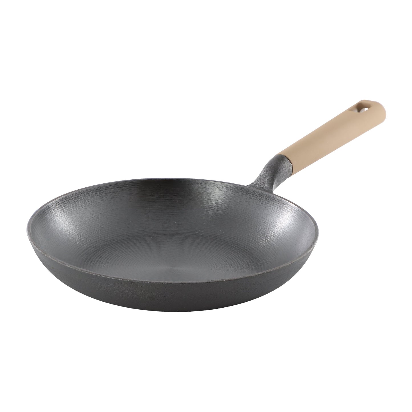 Gibson Home Eaglestone 9.5 Inch Cast Iron Skillet with Bakelite Handle in Black