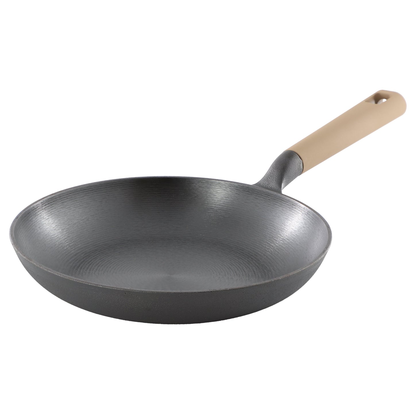 Gibson Home Eaglestone 11 Inch Cast Iron Skillet with Bakelite Handle in Black