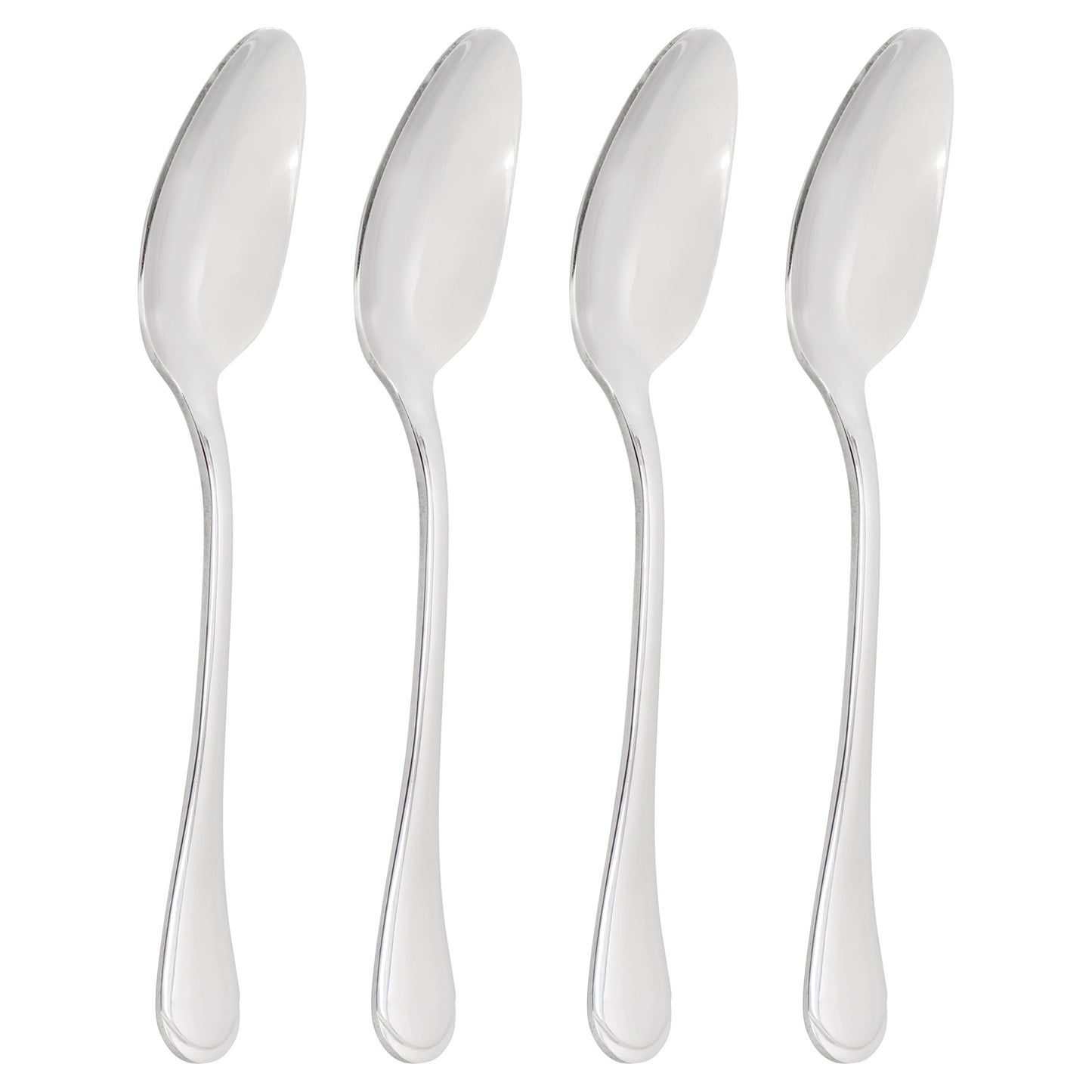 Gibson Home Manchester 4 Piece Stainless Steel Teaspoon Set