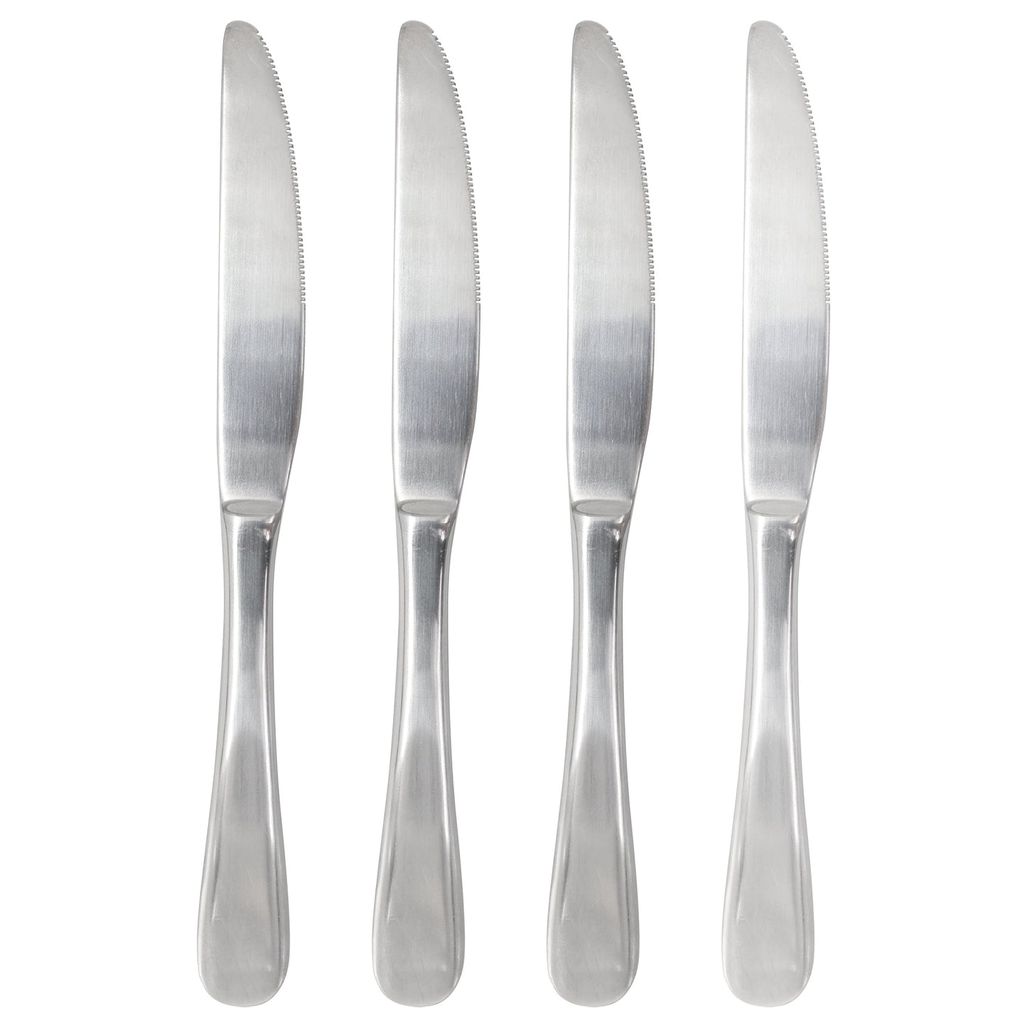 Gibson Home Manchester 4 Piece Stainless Steel Dinner Knife Set