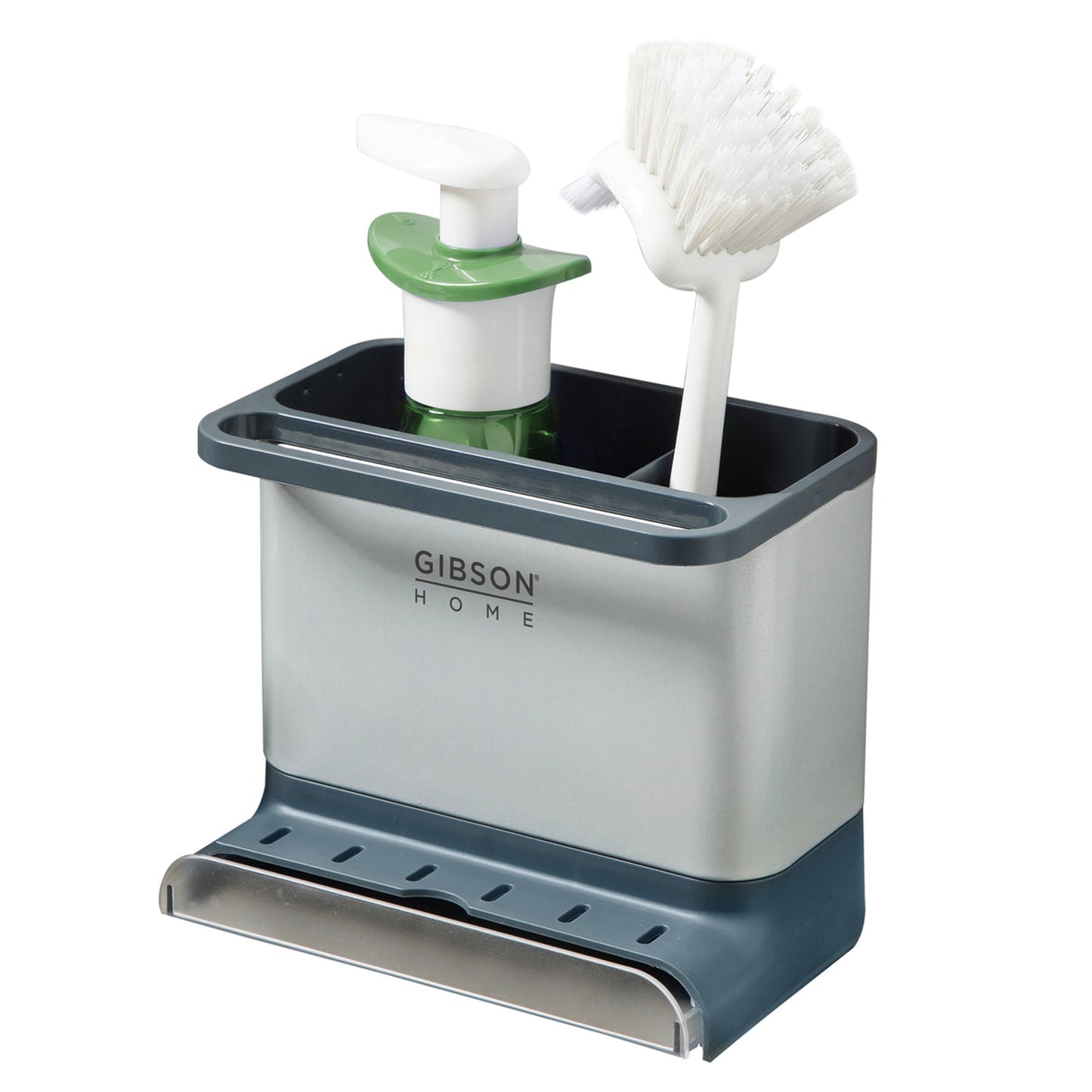 Gibson Home Ledgebrook Galvanized Steel Sink Caddy Organizer