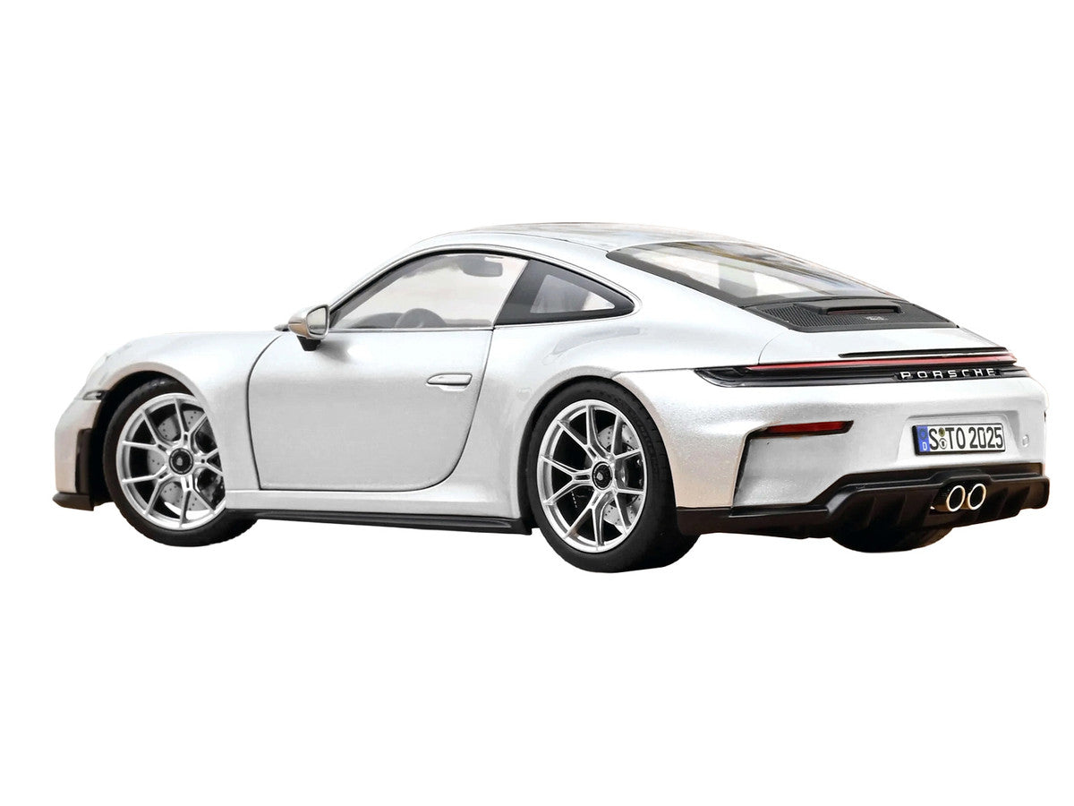 2025 Porsche 911 GT3 Touring GT Silver Metallic 1/18 Diecast Model Car by Norev
