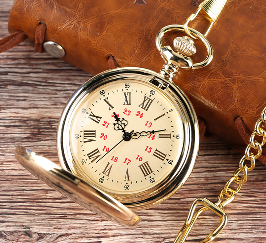 Quartz Pocket Watch - Stylish Gift for Mother's Day