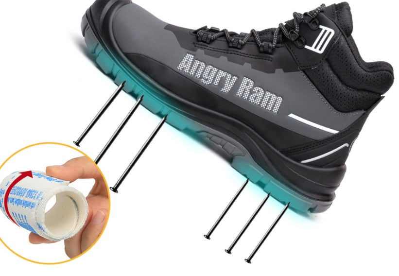 Men And Women Four Seasons Hit Anti Puncture Insulating Shoes