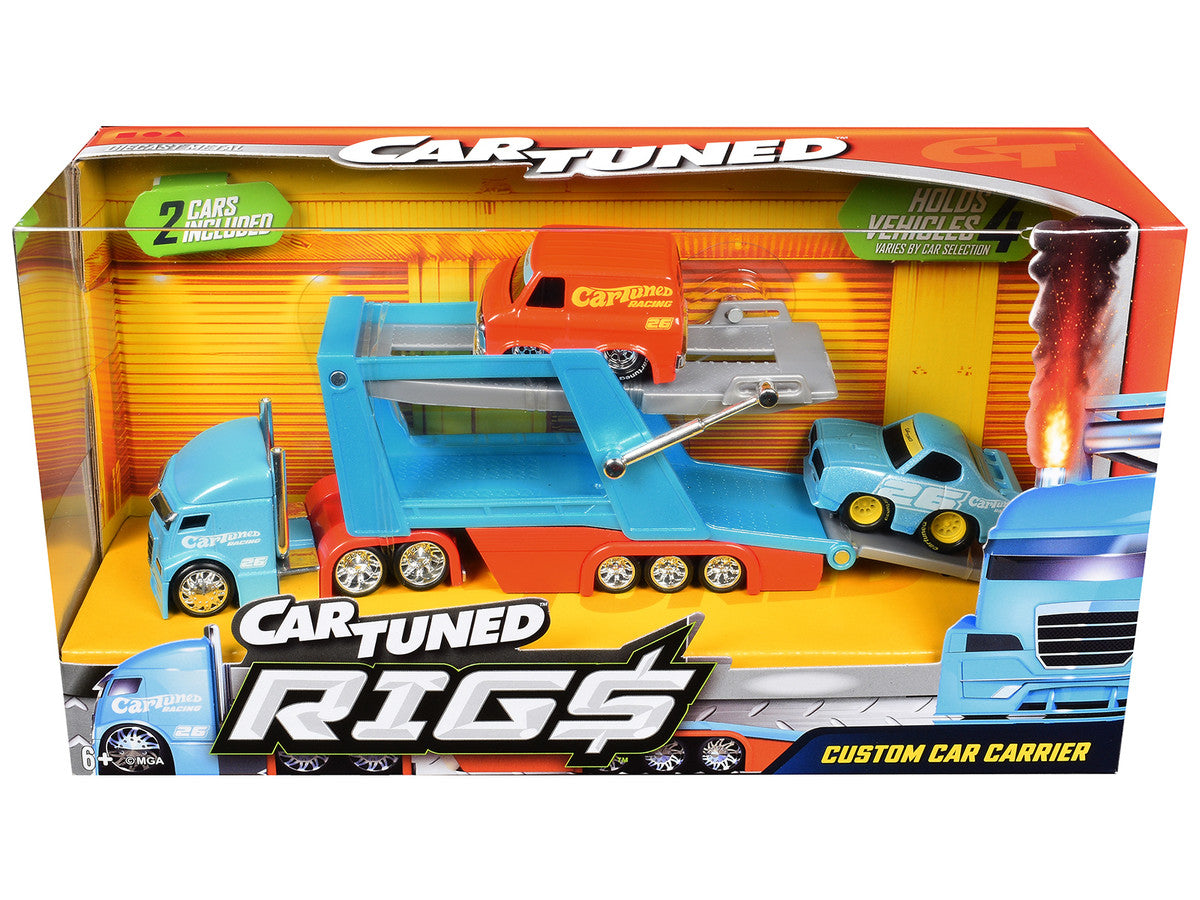 "Rigs Car Hauler" Series #2 Set of 3 pieces Diecast Model Cars by CarTuned