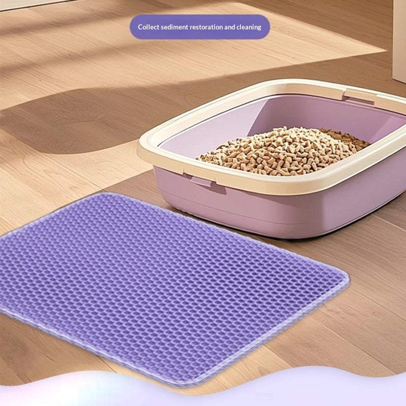 EVA Double-layer Removable Cat Litter Mat