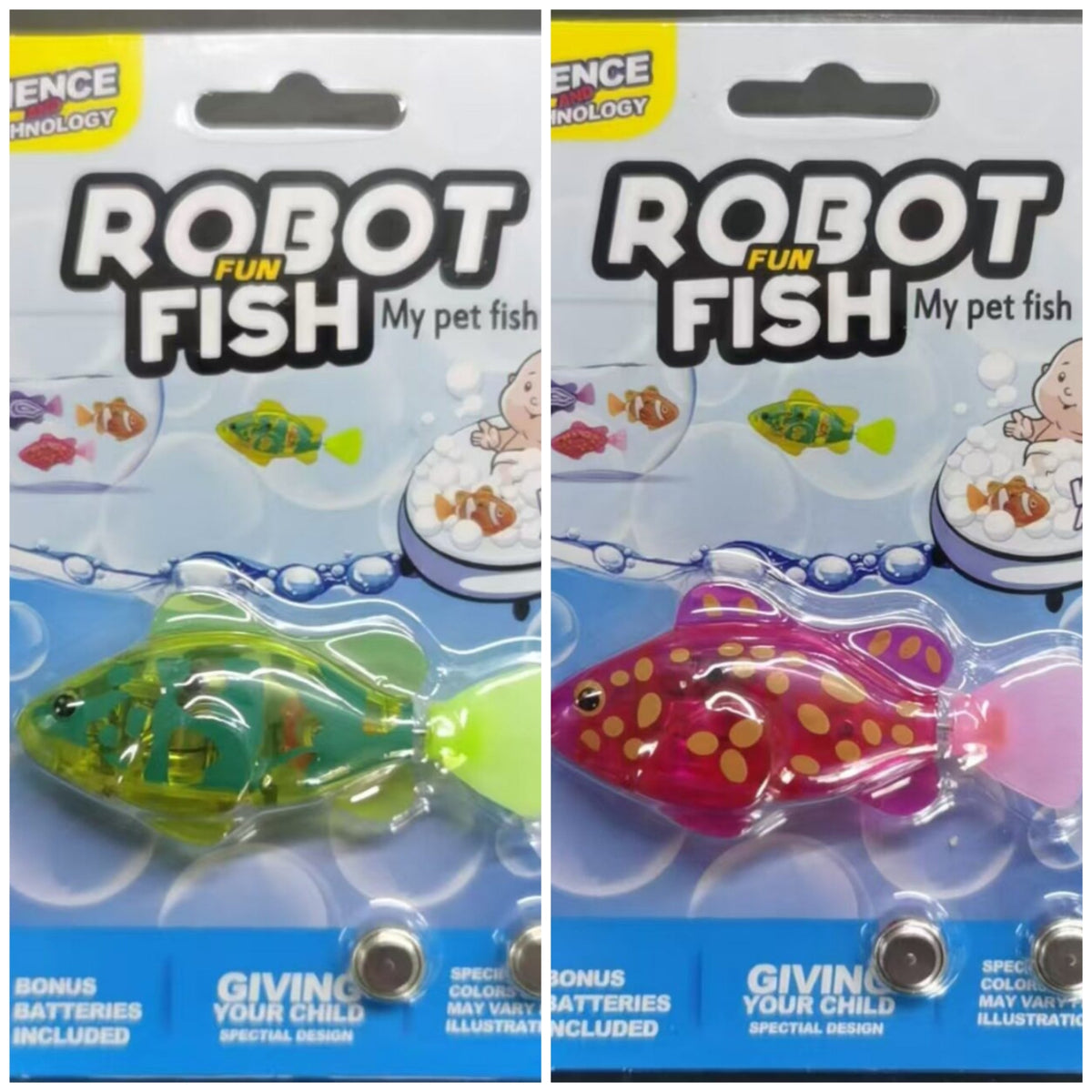 Pet Fish Simulation Light-Activated Clownfish Bathing And Splashing Toy