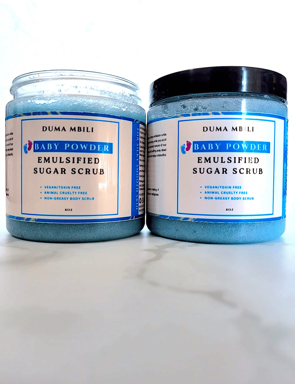 Baby Powder Sugar Scrub