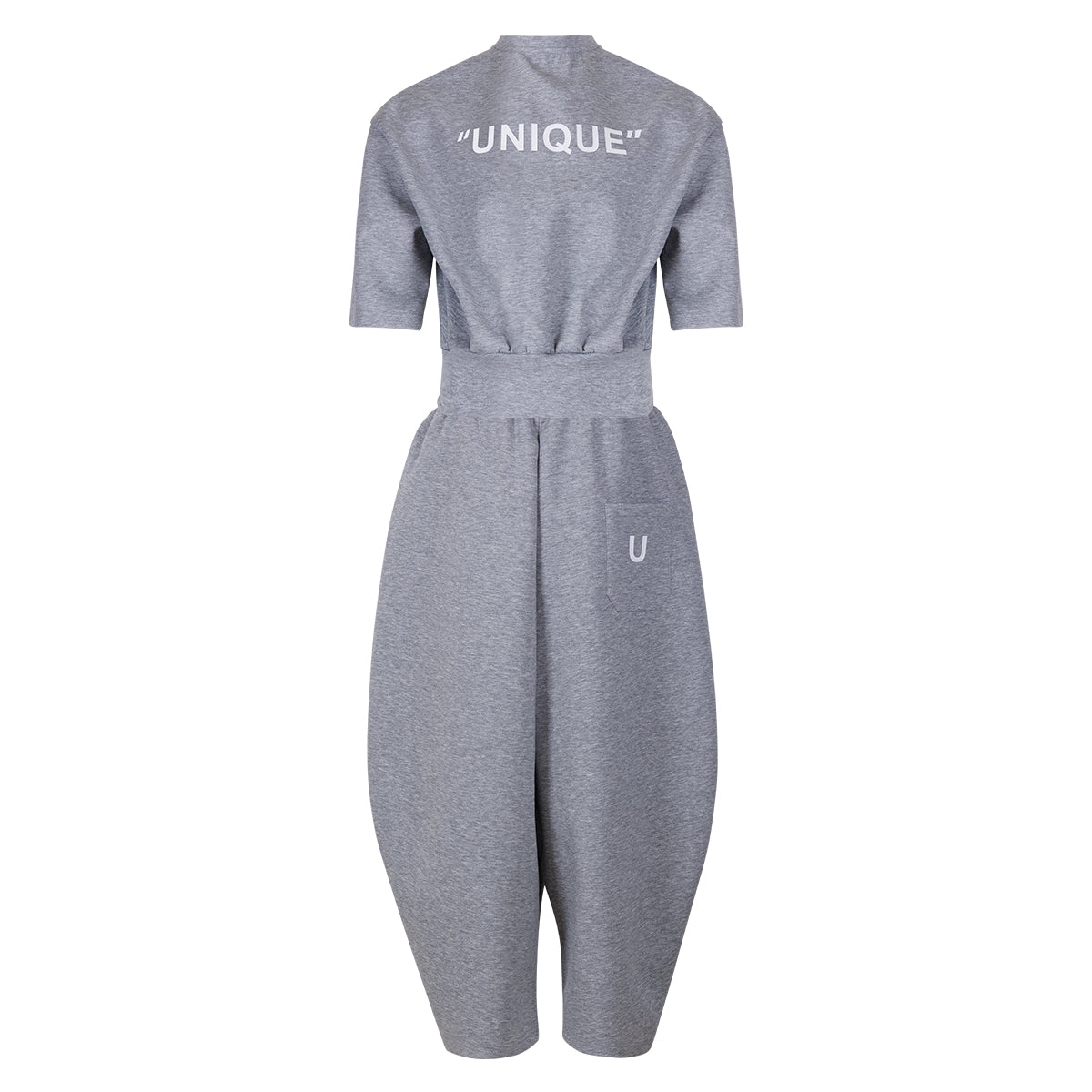Casual Men's Ash - Grey Baggy Top And Harem - Style Pants Set