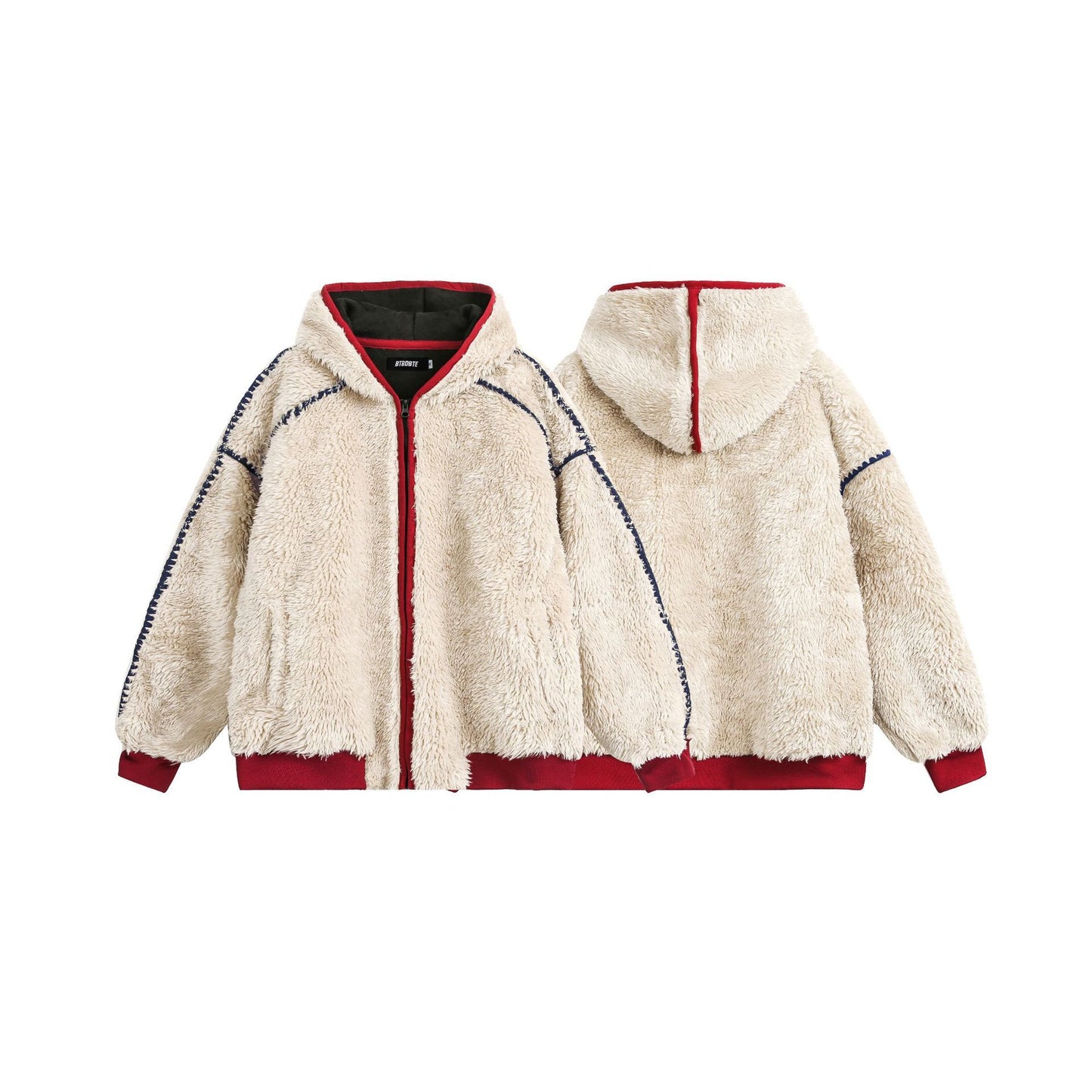 New Winter Velvet Cotton Clothes Lamb Wool Coat