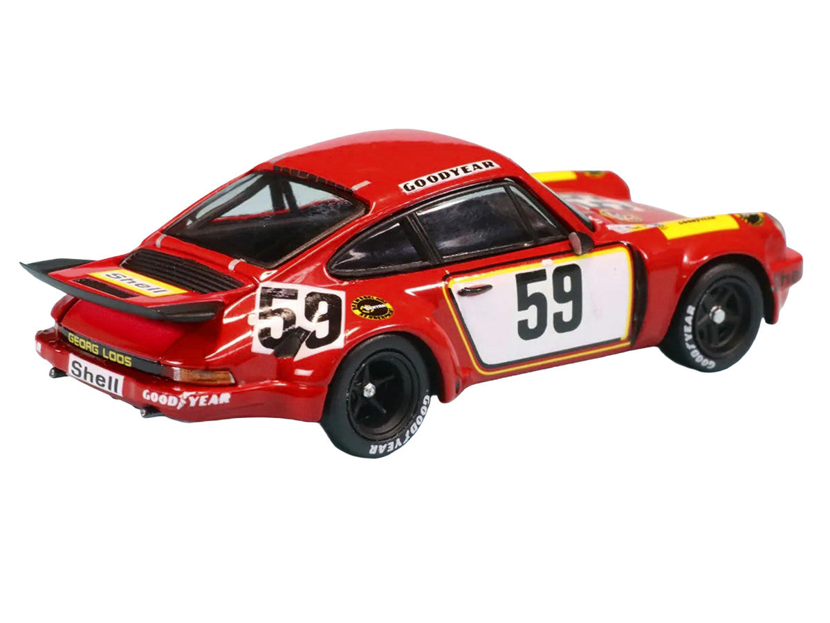 Porsche 911 Carrera RSR #59 Tim Schenken - Howden Ganley "Gelo Racing Team" "24 Hours of Le Mans" (1975) 1/64 Model Car by Spark