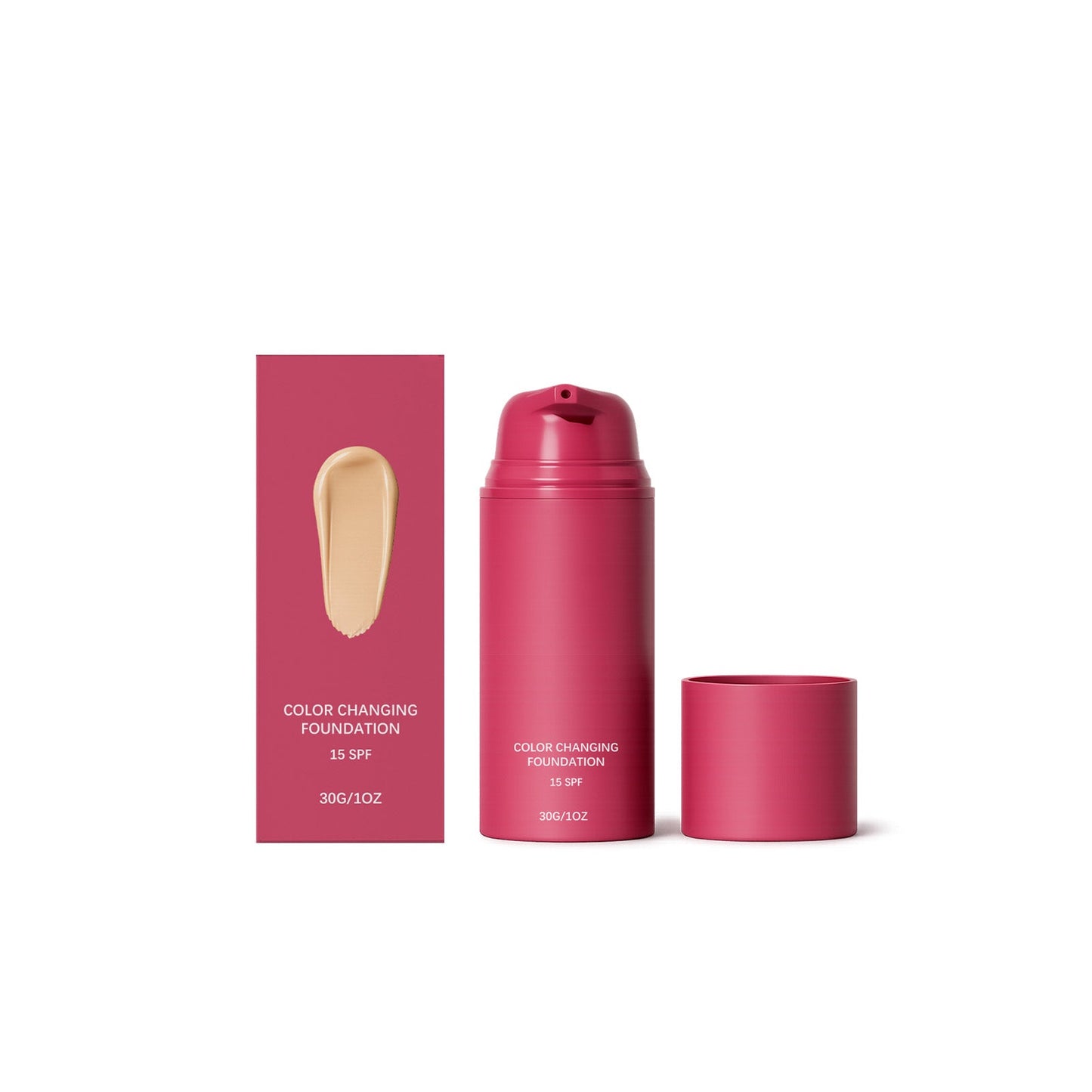 Thermo-responsive Color Adjusting Foundation Natural Shade