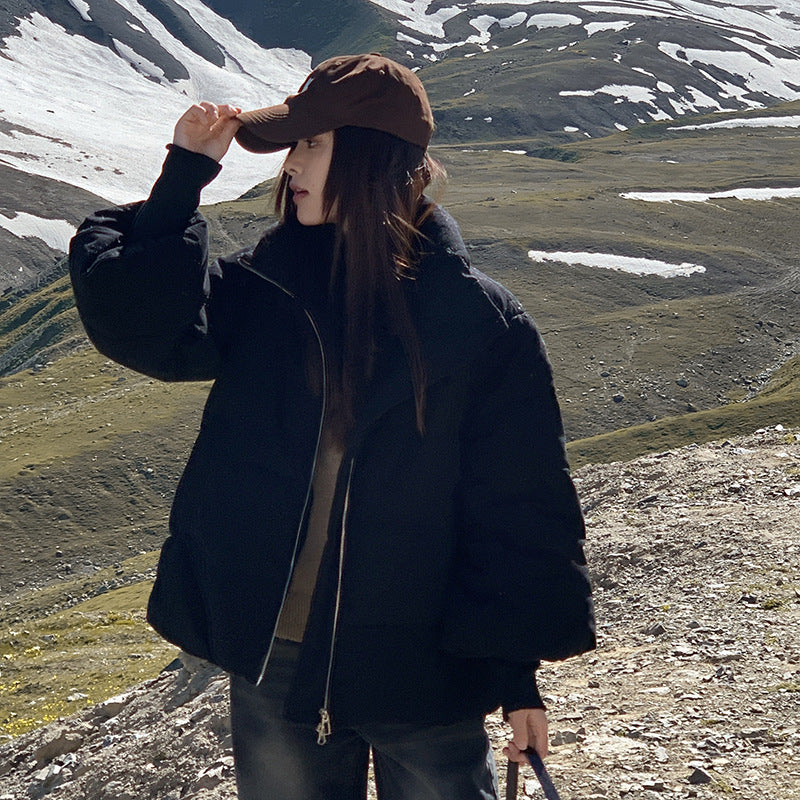 Loose Thick Small Coat Korean Style Fashion Student Cotton-padded Coat