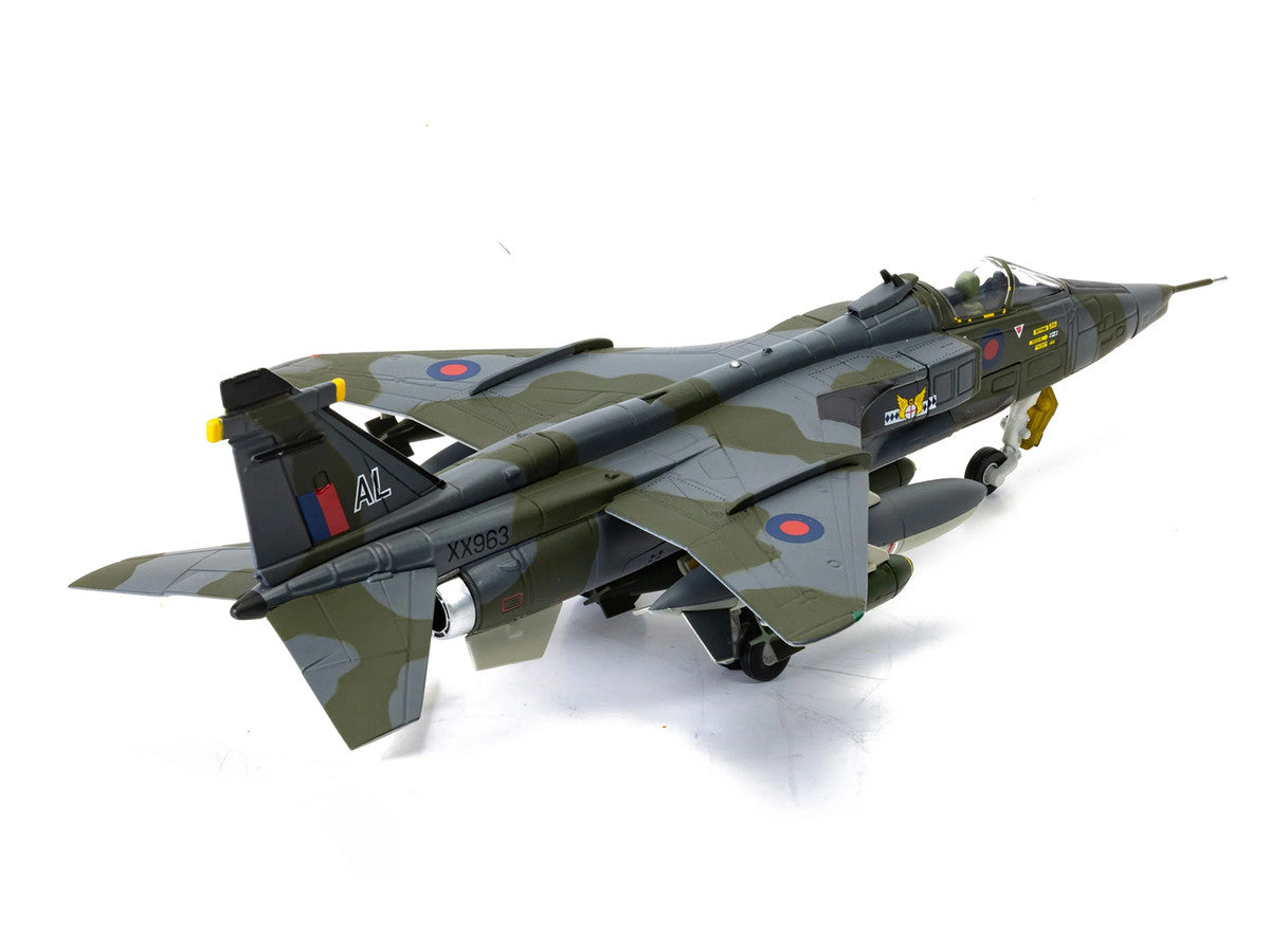 SEPECAT Jaguar GR.1 Aircraft "XX963/AL No.14 Squadron RAF Germany Bruggen" (1976) Royal Air Force "The Aviation Archive" Series 1/72 Diecast Model Car by Corgi