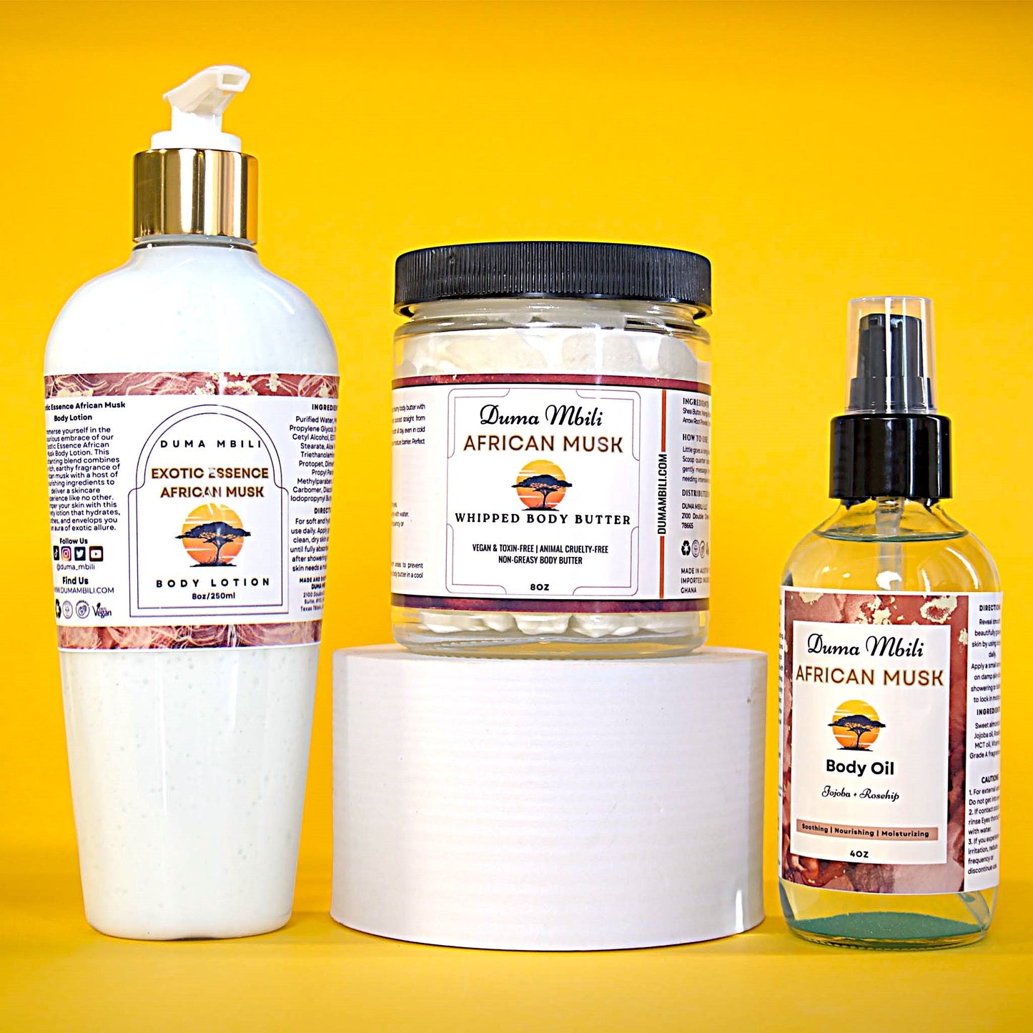 Exotic Essence African Musk Body Lotion