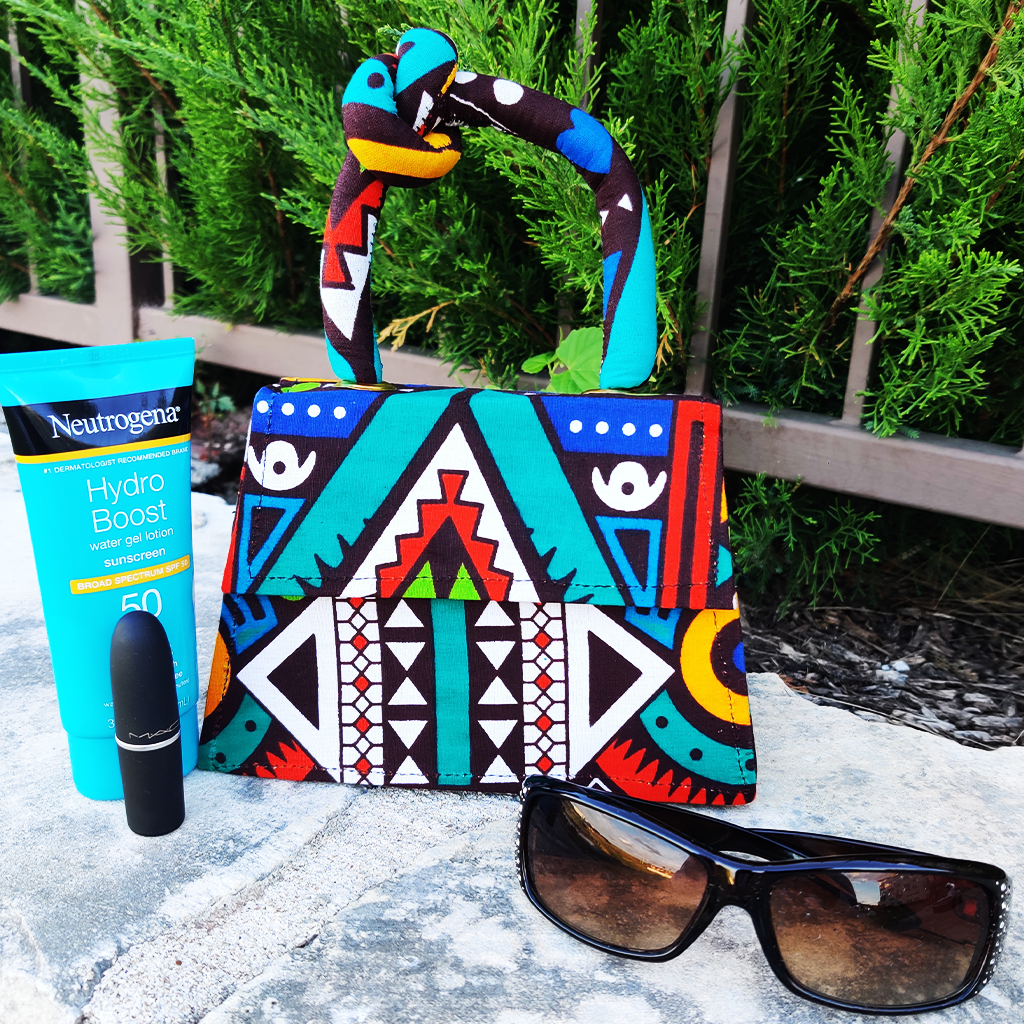 Knot Africa Print Mini Bag