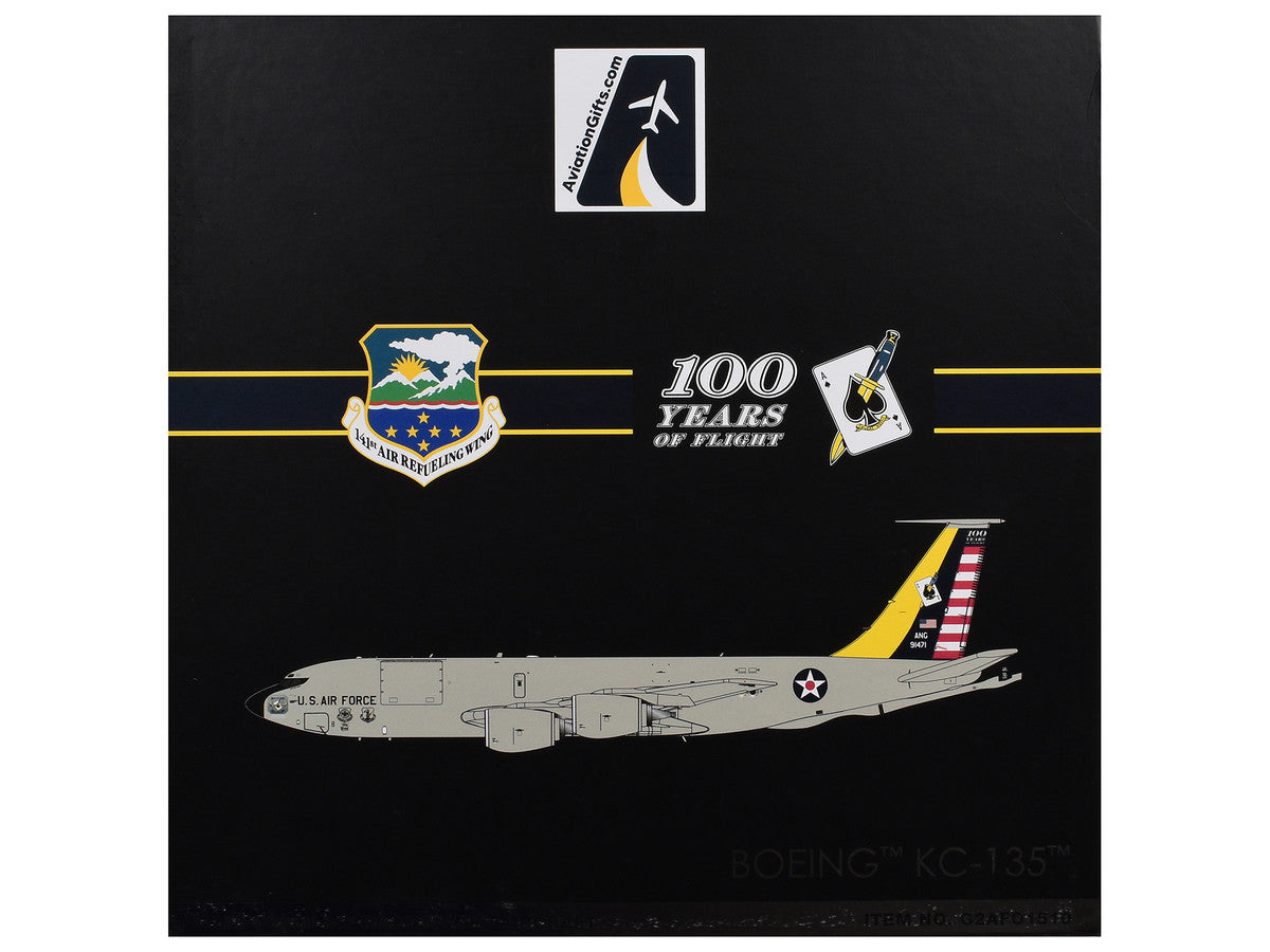 Boeing KC-135 Stratotanker Tanker Aircraft "Washington Air National Guard - 100 Years" United States Air Force "Gemini 200" Series 1/200 Diecast Model Airplane by GeminiJets