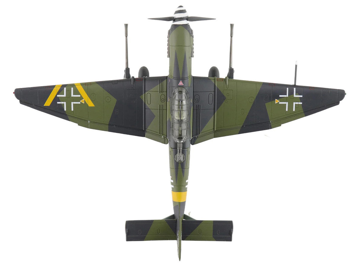 Junkers Ju 87G-2 Stuka Aircraft "WNr. 494193 Tank Buster Stab. SG 2 Slovakia" (1944) German Luftwaffe "Air Power Series" 1/72 Diecast Model by Hobby Master