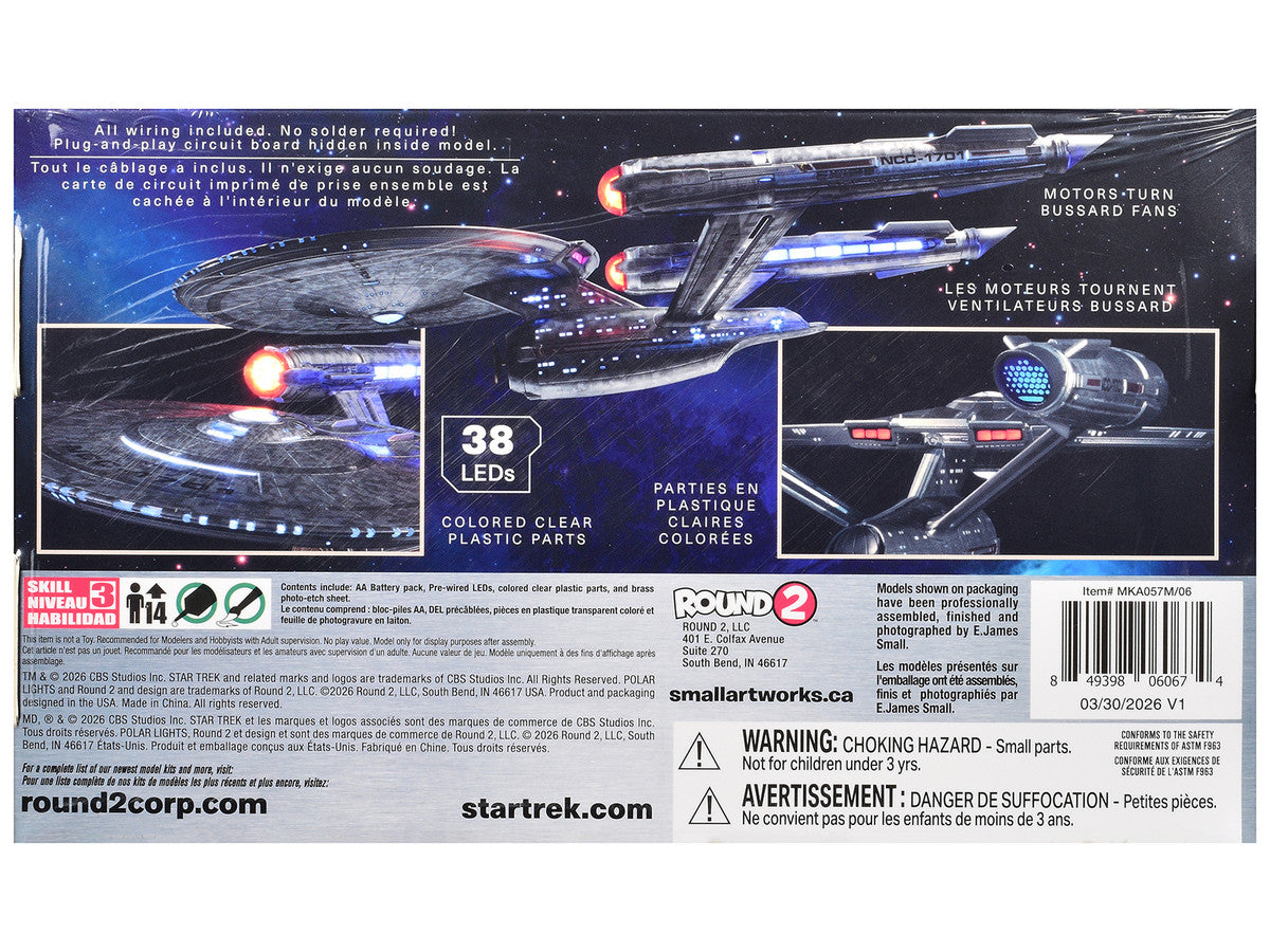 Star Trek: Strange New Worlds (2022-Current) TV Series USS Enterprise NCC-1701 Lighting Kit for 1/1000 Model Kit by Polar Lights