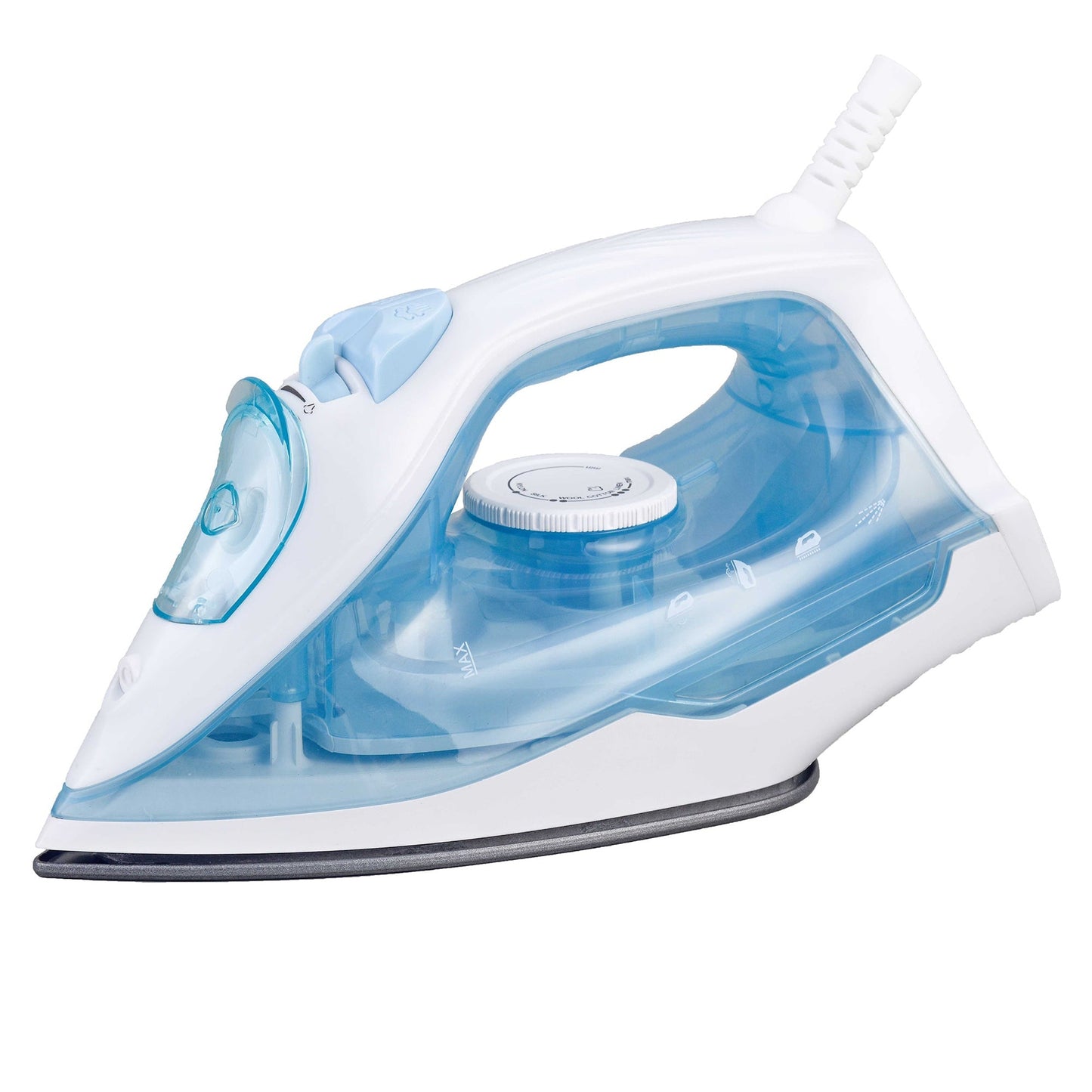 Brentwood 1200W Lightweight Non-Stick Steam Iron White