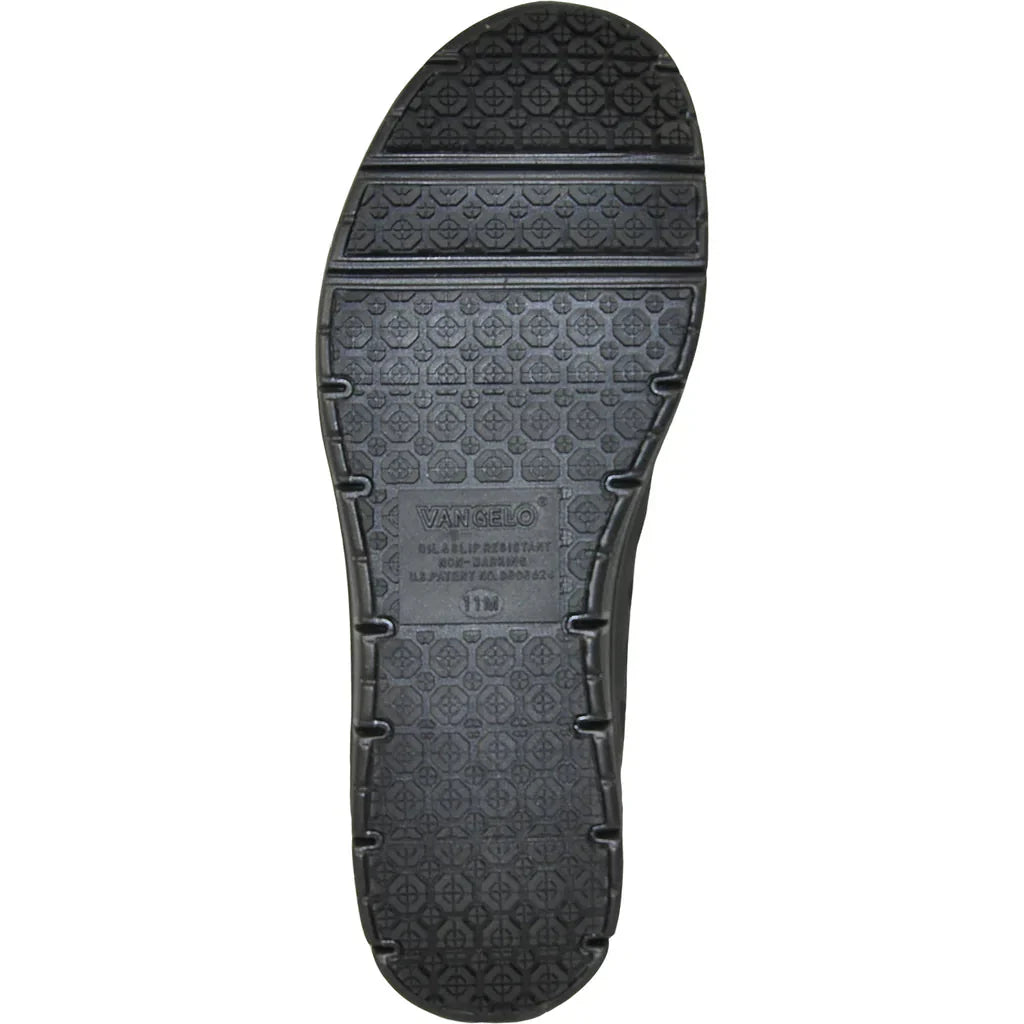 VANGELO Men Slip Resistant Shoe NICK-1 Black