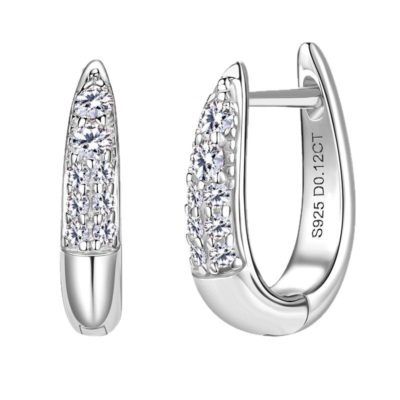 European And American Diamond Earrings For Women