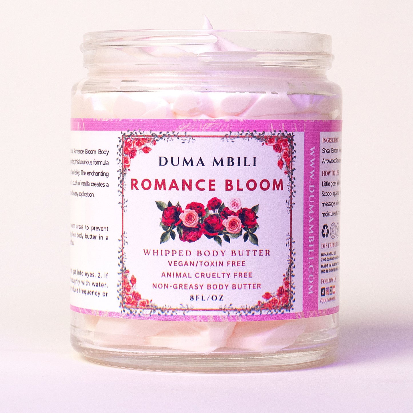 Romance Bloom Body Butter – Fresh Rose Scented