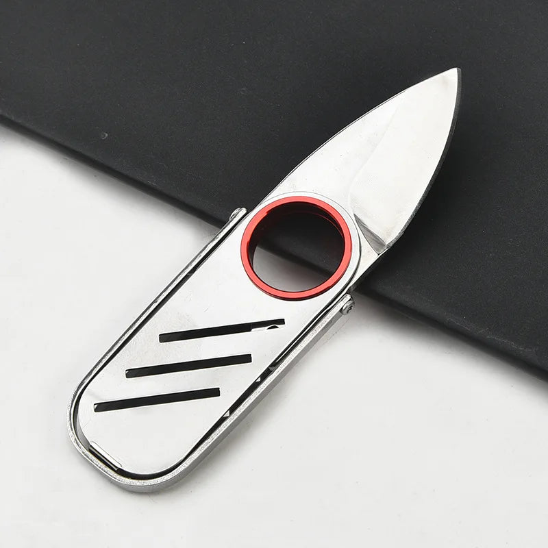 Mini Portable Stainless Steel Outdoor EDC Tool Key Chain Pendant Is the Perfect Tool for Opening Packages and Daily Use