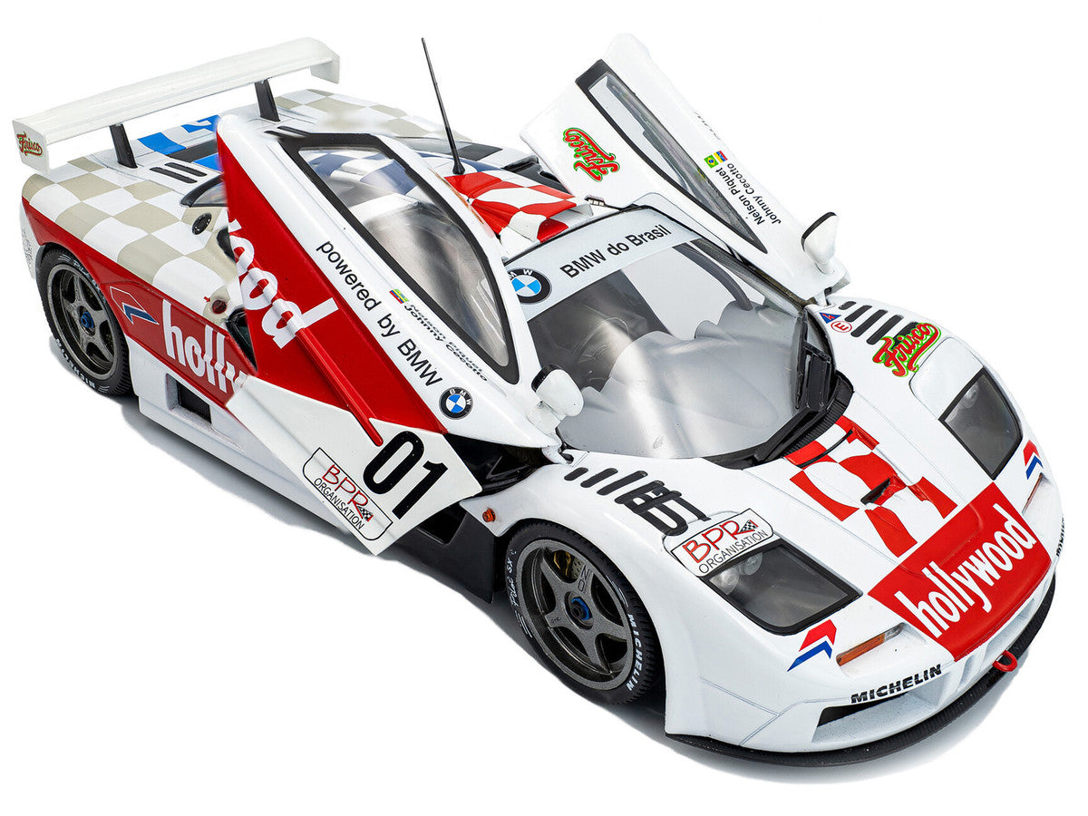 McLaren F1 GTR Short Tail #01 Nelson Piquet - Johnny Cecotto Winner "2 Hours of Brasilia" (1996) "Competition" Series 1/18 Diecast Model Car by Solido