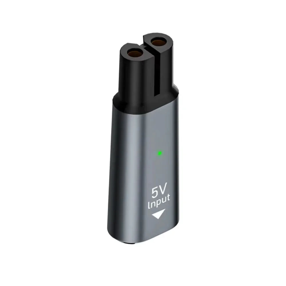 5V Type-C Shaver Adapter Charging Converter for Philips Norelco OneBlade QP2724 QP2834 BT3230 MG7910 MG5910 X3001 X3052 Shaver