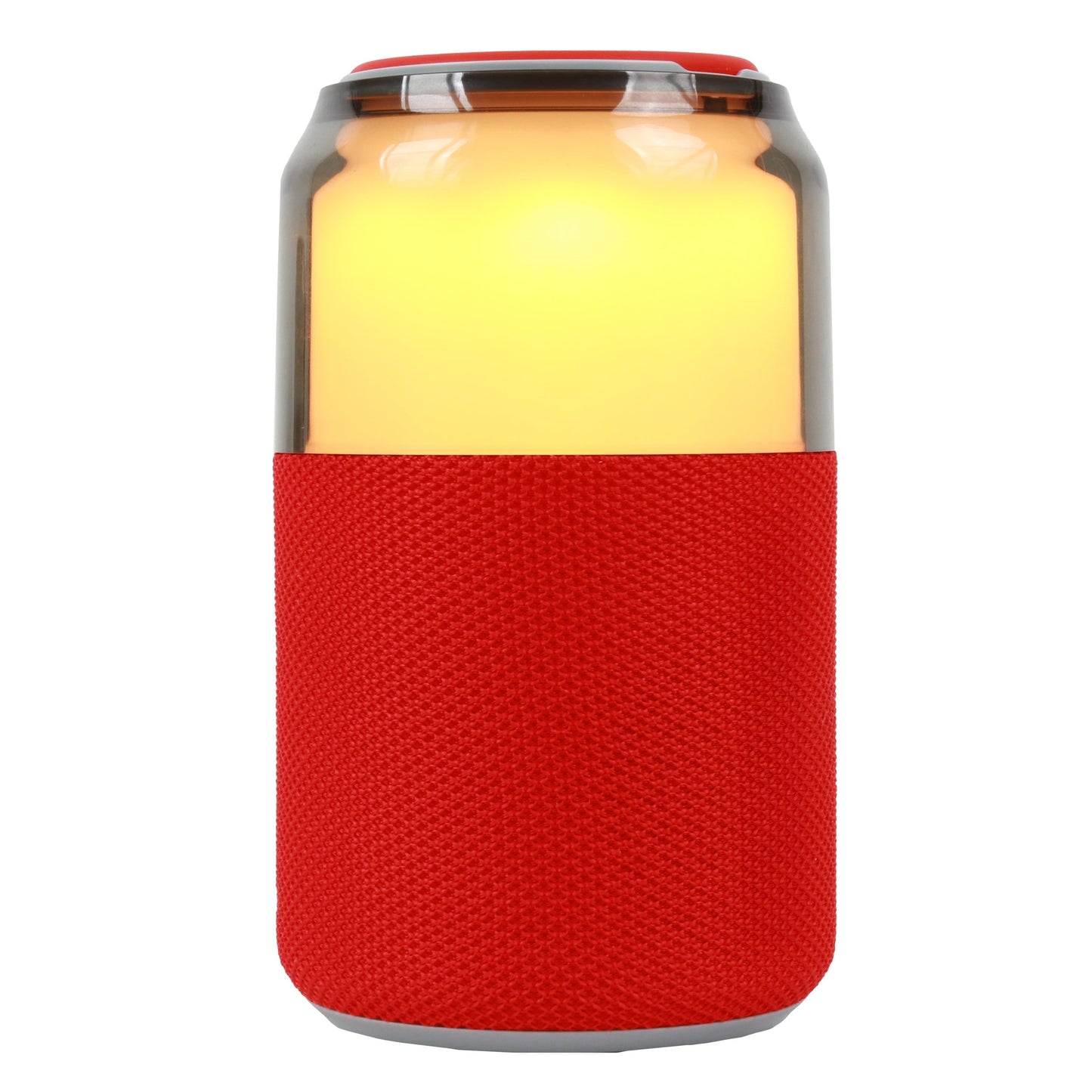 SuperSonic SobaBoom Multi-Color Glowing Speaker in Red with LED Lights