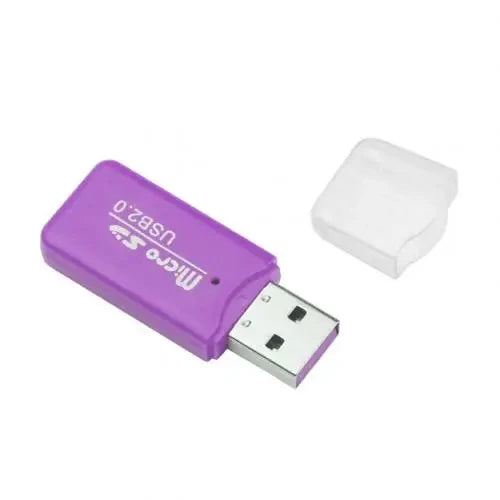 NNBILI USB micro-SD/TF Card Reader USB 2.0 Mini Mobile Phone Memory Card Reader High Speed USB Adapter For Laptop Computer