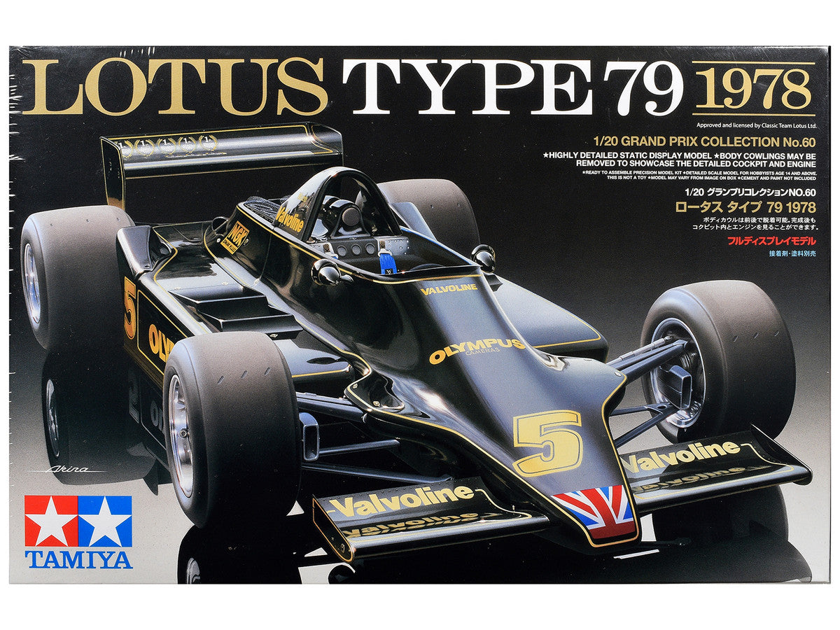 Model Kit 1978 Lotus Type 79 "Grand Prix Collection" 1/20 Scale Model by Tamiya