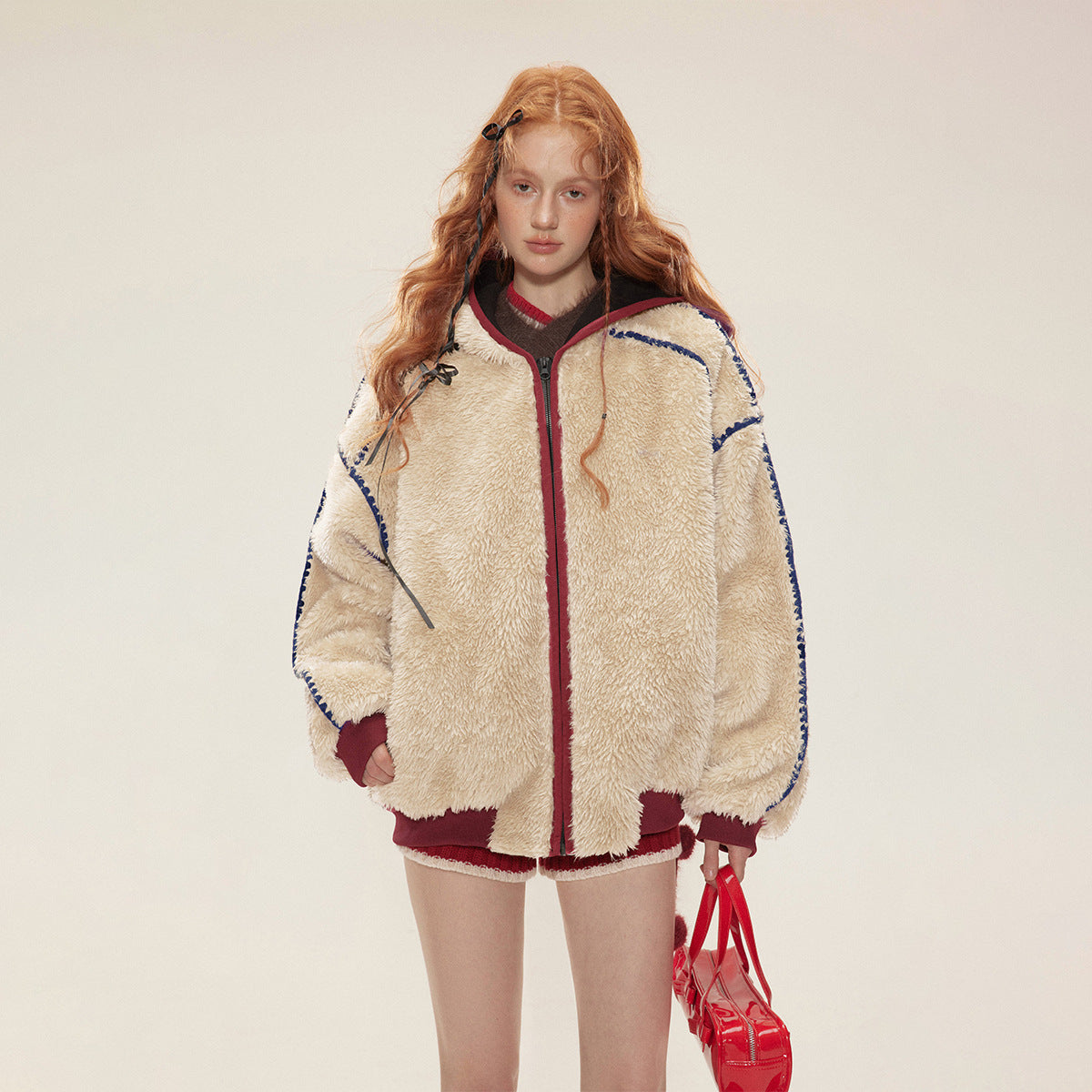 New Winter Velvet Cotton Clothes Lamb Wool Coat