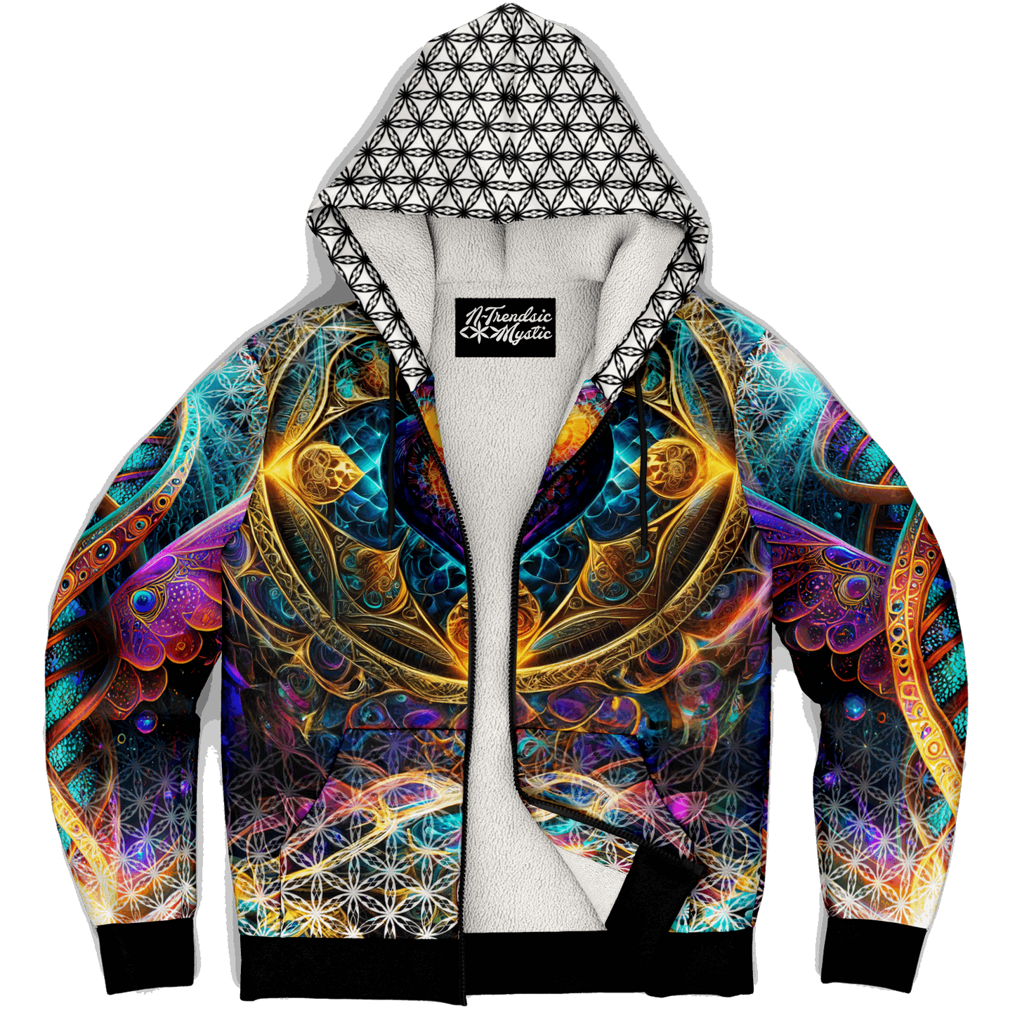 Euphonic Restoration - Sacred Heart Microfleece Zip Hoodie