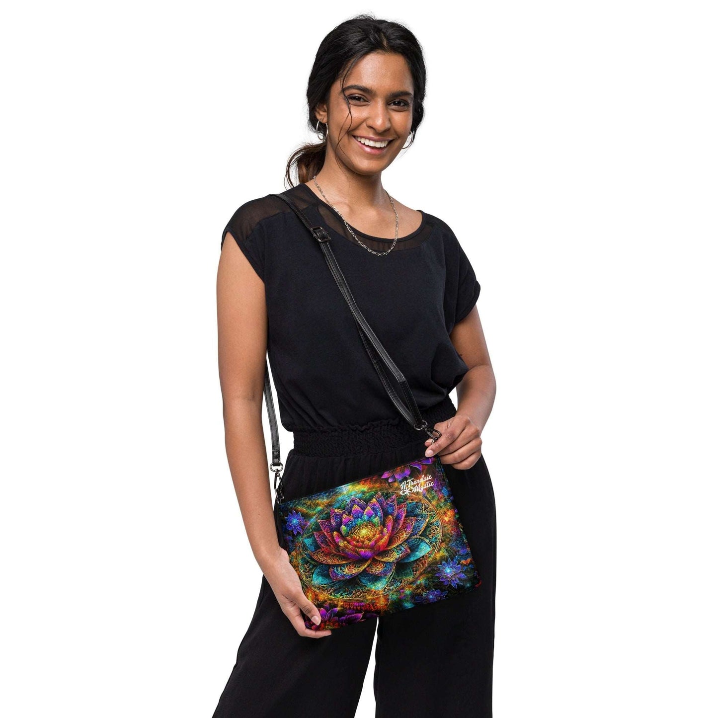 Mystic Abundance | Lotus Crossbody Bag