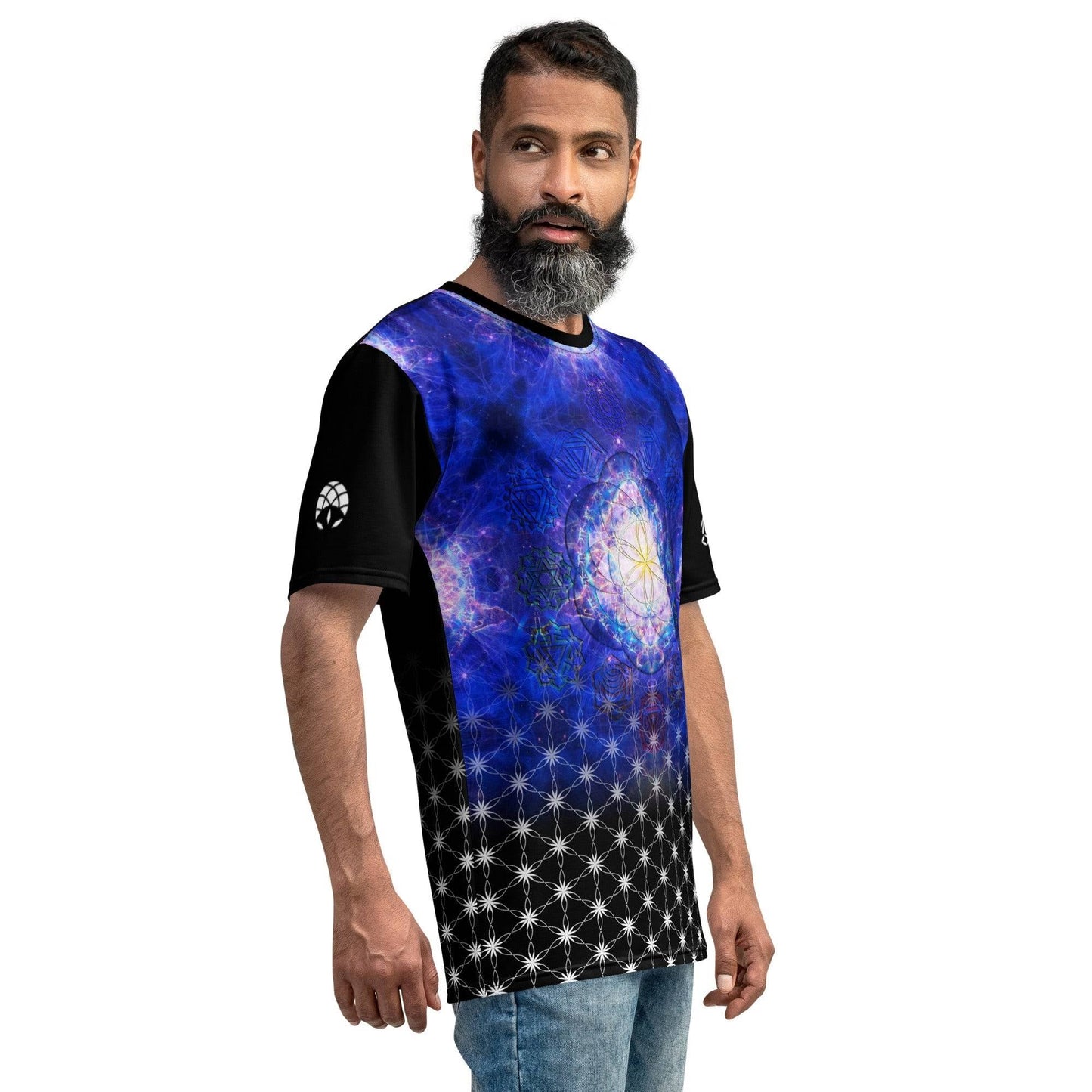 Intrinsic Starseed Men’s All-Over Print T-Shirt | Cosmic Geometry Edition