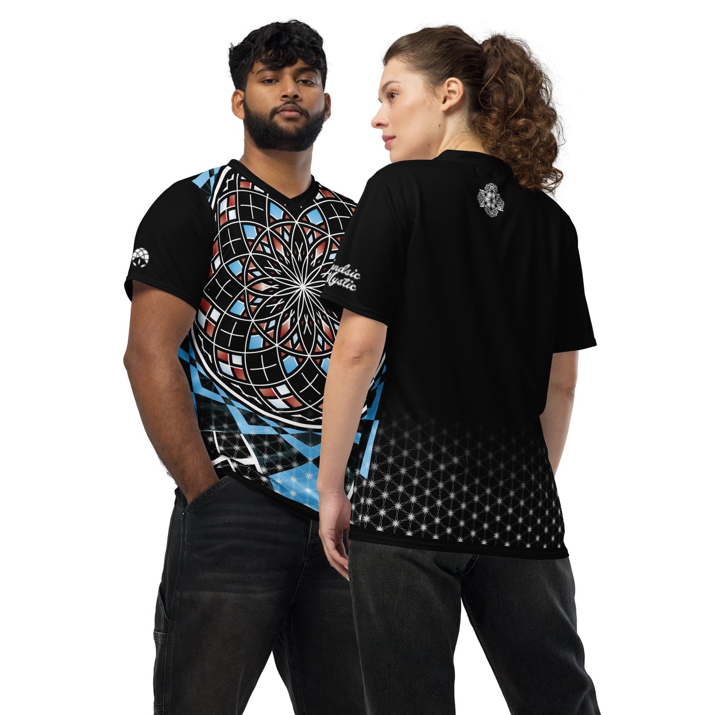 Quantum Bloom | Recycled Unisex Sports Jersey