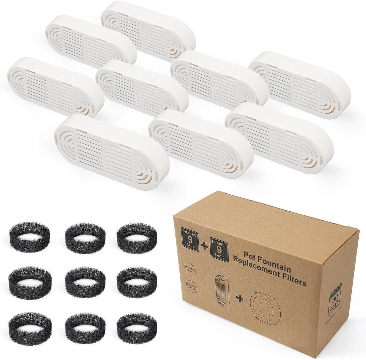 Non-woven Fabric Pet Water Dispenser Filter Element Stainless Steel