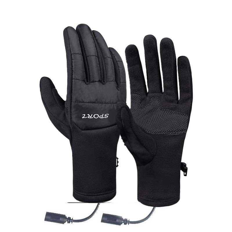 Charging Cycling Touch Screen Windproof Warm Usb Heating Gloves