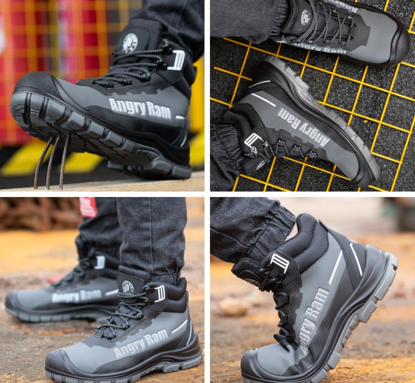 Men And Women Four Seasons Hit Anti Puncture Insulating Shoes