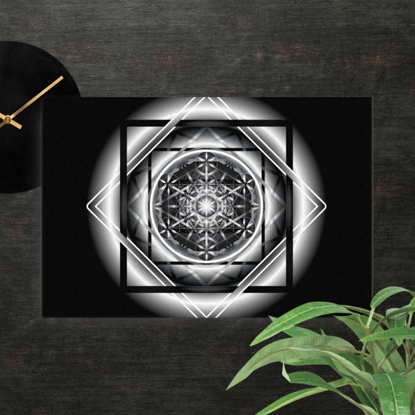 Melchizedek | Black & White Canvas