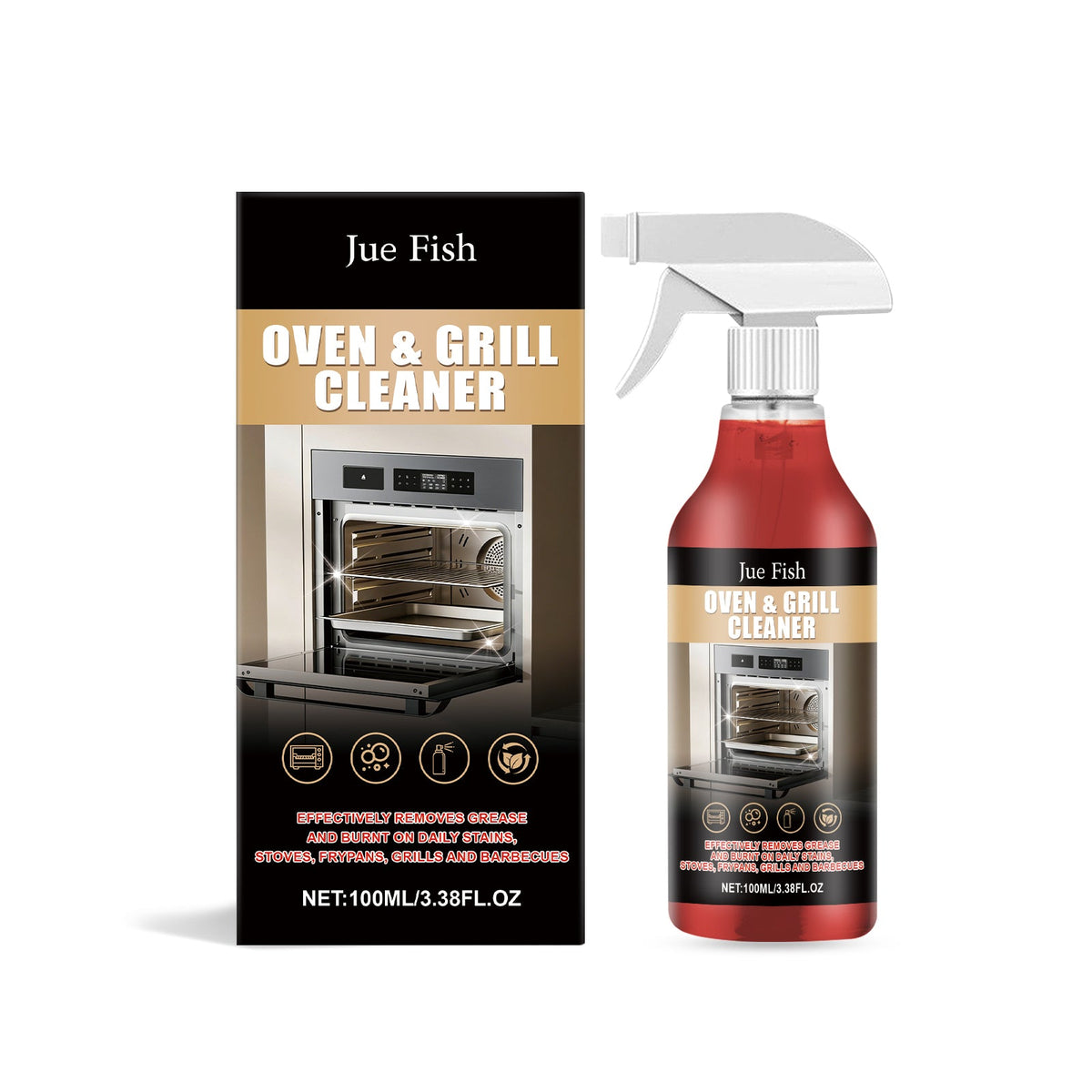 Stove And Oven Cleaner 1 00ml-1box