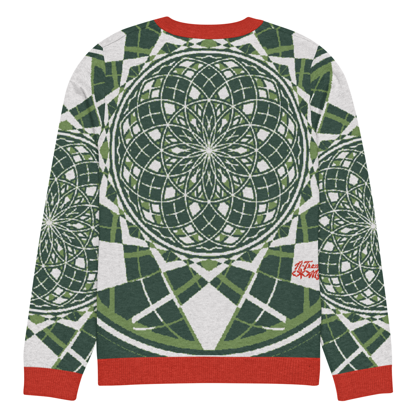 Mystic Metamorphic Candy | Knitted Crew Neck Sweater